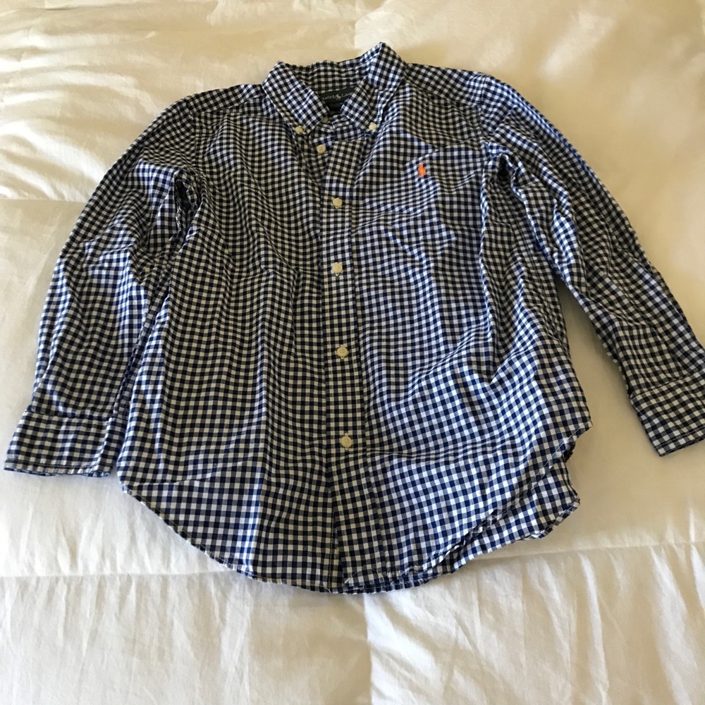 Ralph Lauren boys size 7 long sleeve shirt
